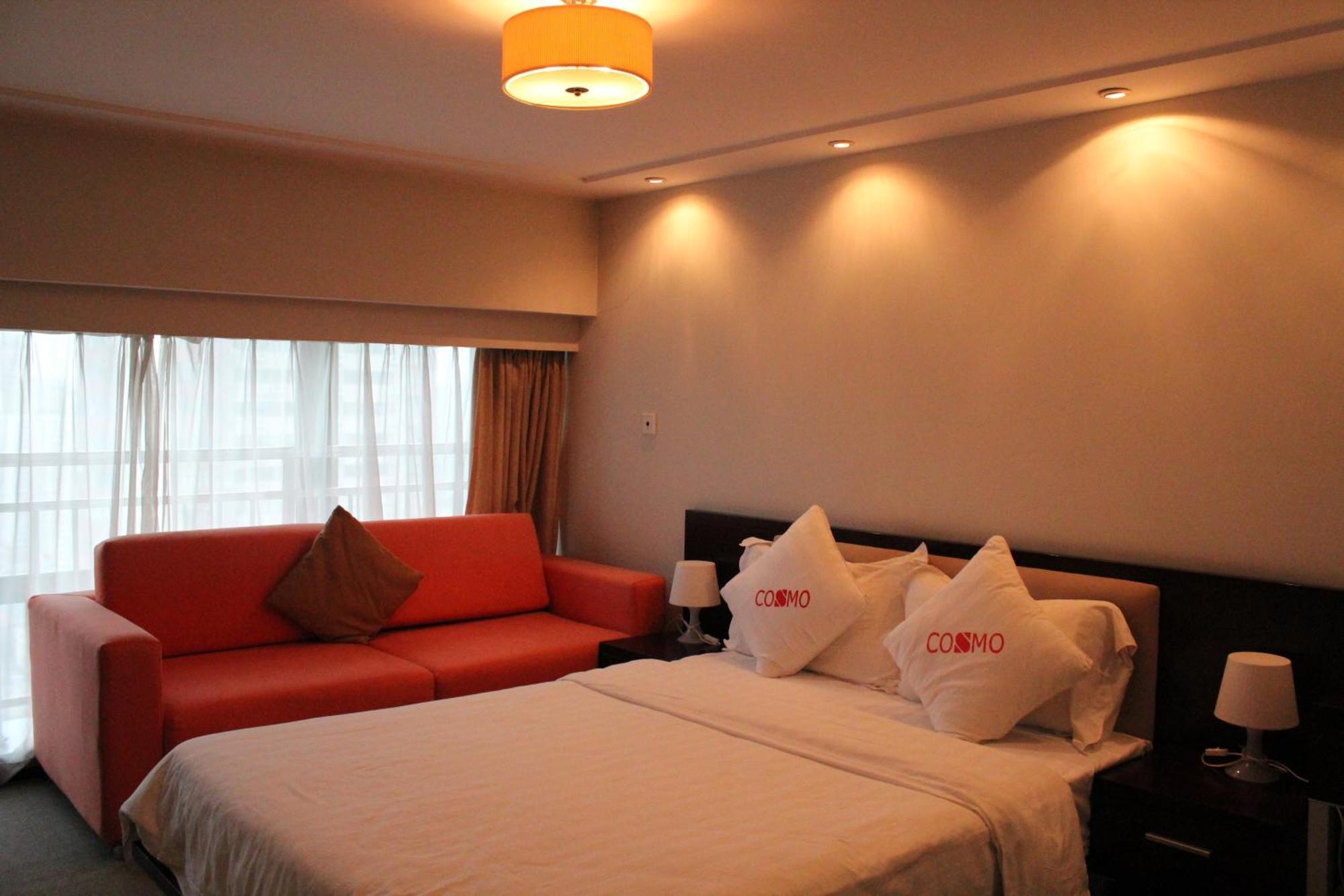 Shanghai Cosmo World Union Service Apartment Bagian luar foto