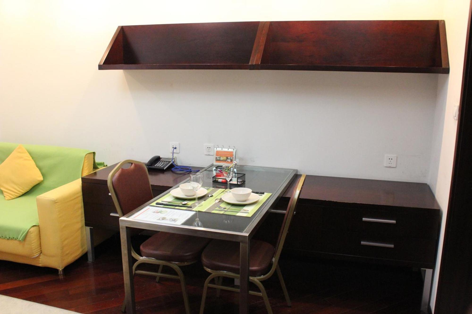 Shanghai Cosmo World Union Service Apartment Bagian luar foto