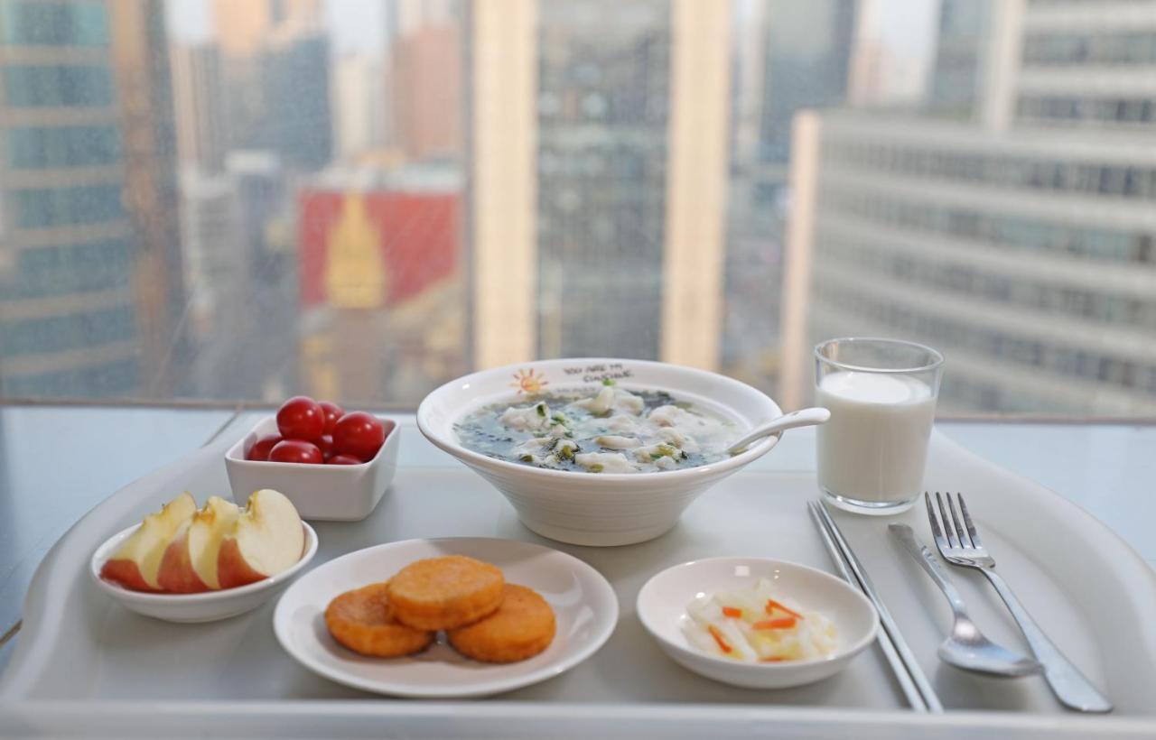 Shanghai Cosmo World Union Service Apartment Bagian luar foto
