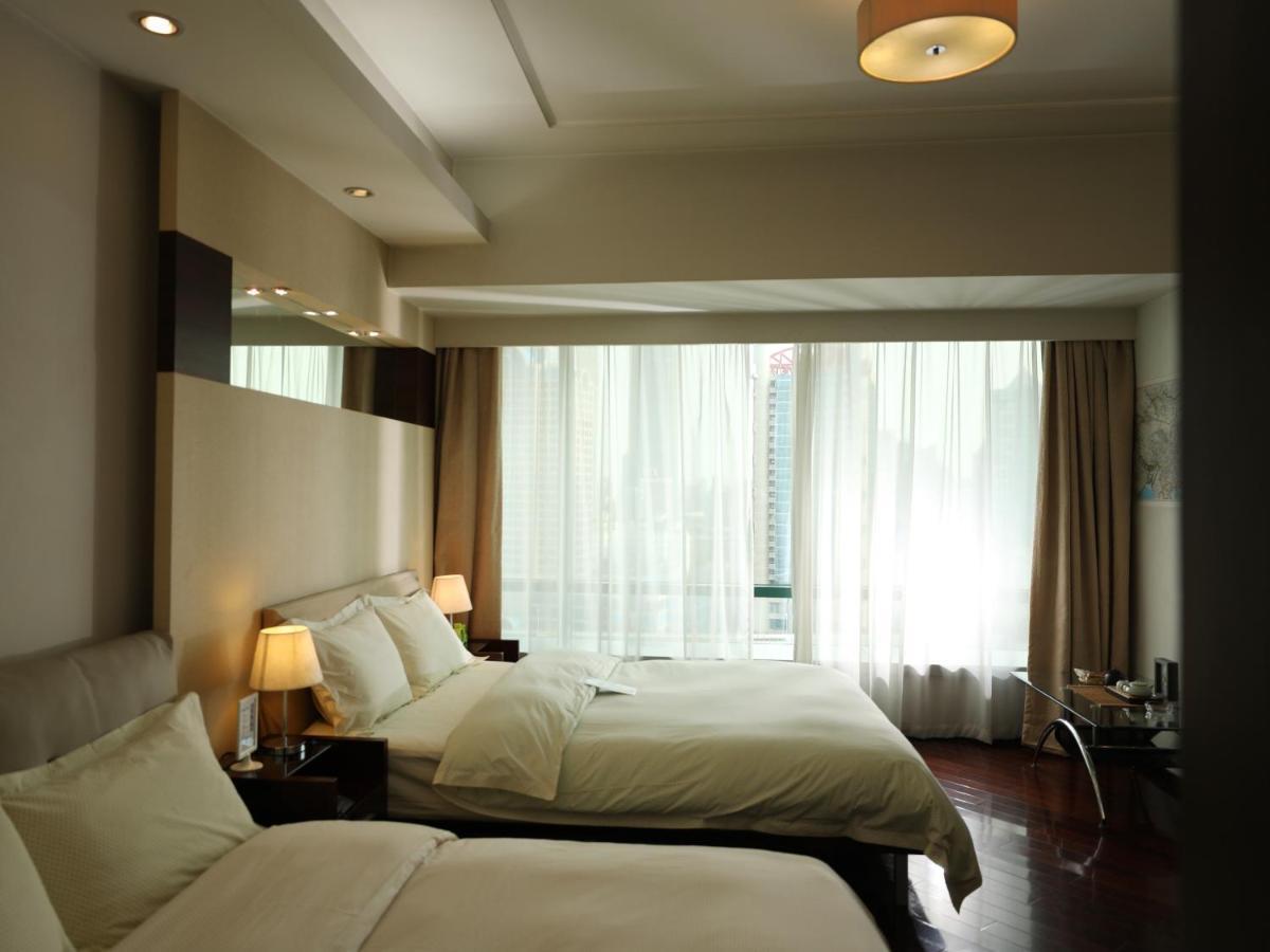 Shanghai Cosmo World Union Service Apartment Bagian luar foto